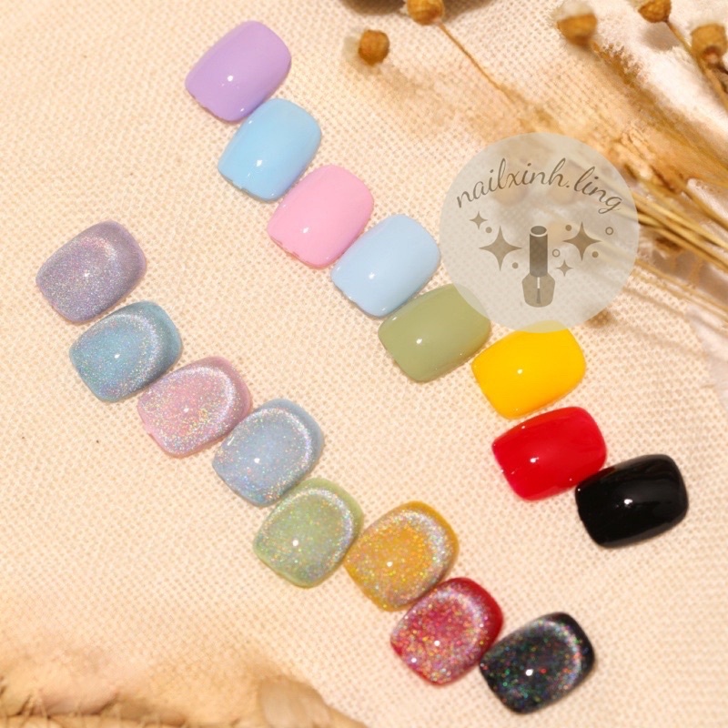 Sơn Gel AS Mắt Mèo Kim Cương Cầu Vồng Mã JSM-C