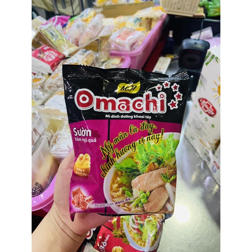 Mì khoai tây Omachi sườn hầm ngũ quả 80g