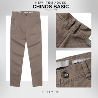 Quần Khaki Trơn Nam Cao Cấp Công Sở, Dáng Basic Phong Cách Trẻ Trung - CHINOS BASIC