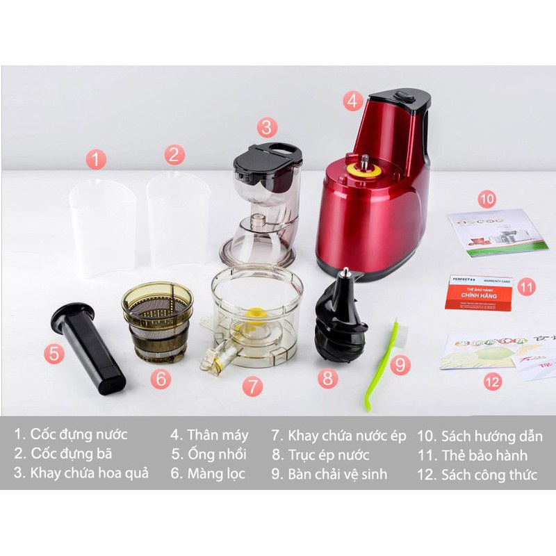Phụ kiện máy ép chậm Hongxing RH312