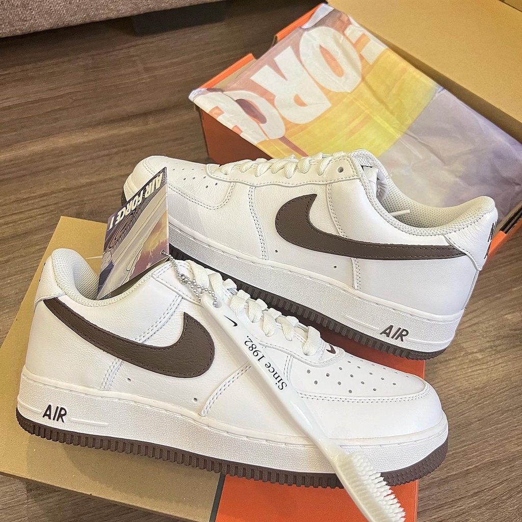 Giày Sneaker Nike Air Force 1 '07 Low Color of the Month White Chocolate ( DM0576-100 ) AF1 | PiuPiu