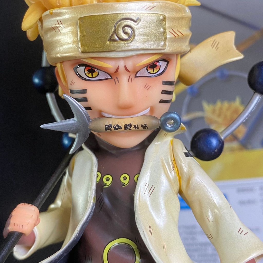 Mô hình Naruto lục đạo chibi cao 18cm fullbox màu, Figure Naruto lục đạo mới nhất THStore