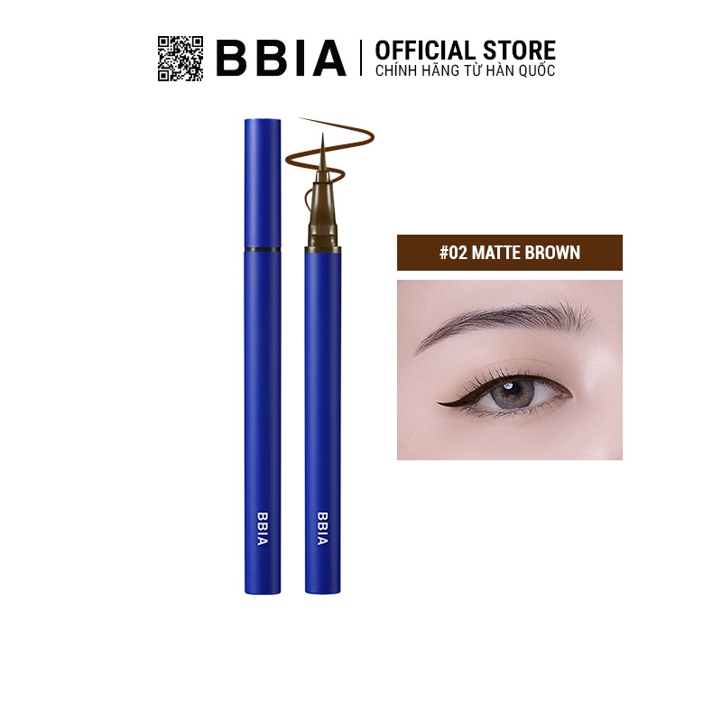 Kẻ Mắt Bbia Never Die Brush Eyeliner (2 màu) 0.4g Bbia Official Store