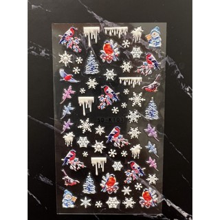 sticker lụa các mẫu hot miếng dán móng