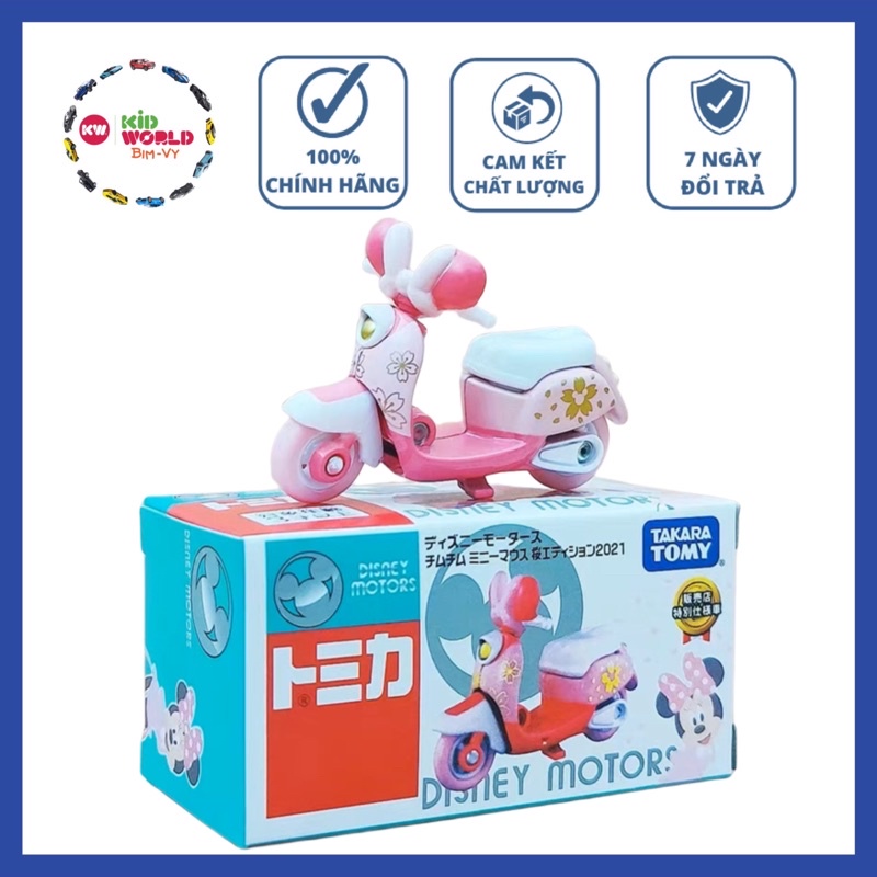 Xe mô hình Tomica Box Disney Motors Vespa. MS: 942.