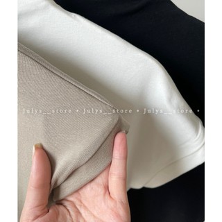 Áo croptop thun cổ leo tay cộc (ảnh thật kèm video)