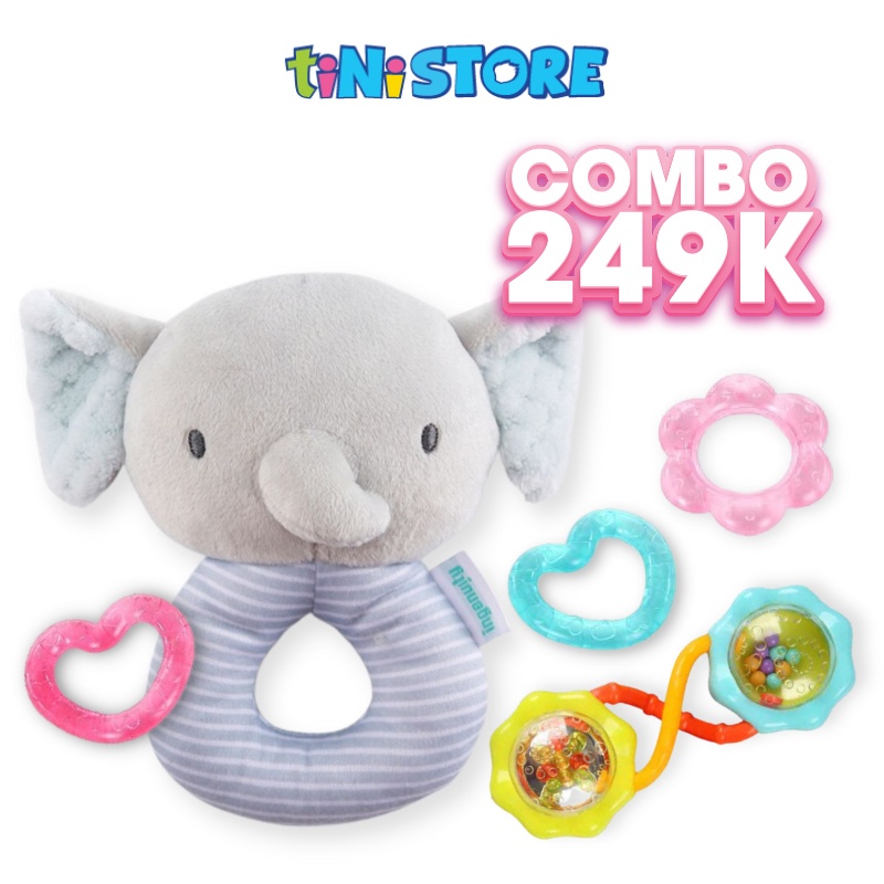 Combo 3 sản phẩm đồ chơi phát triển cho bé sơ sinh 128104176
