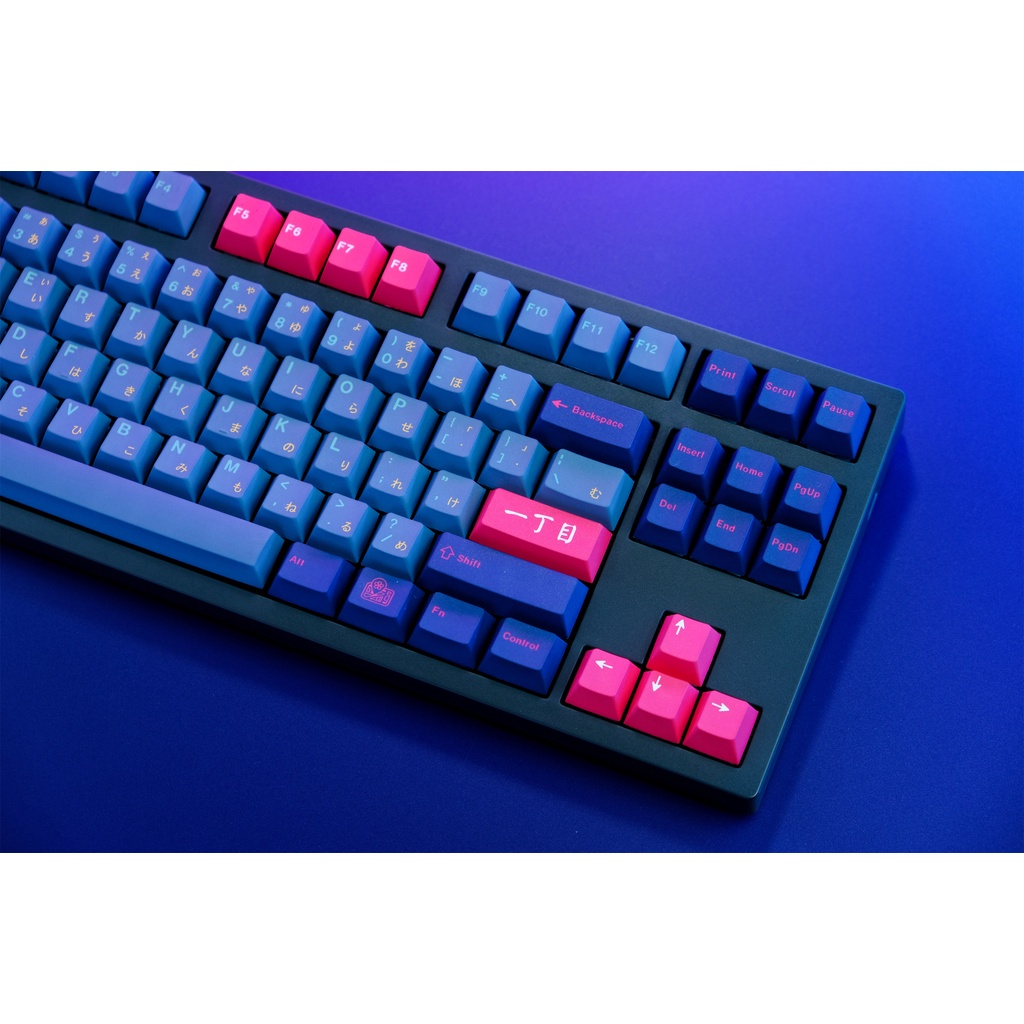 GMK Kabukicho Keycap, 129 Phím Keycaps PBT Cherry Profile DYE-SUB Cá Tính GMK Keycaps Cho Bàn Phím Cơ