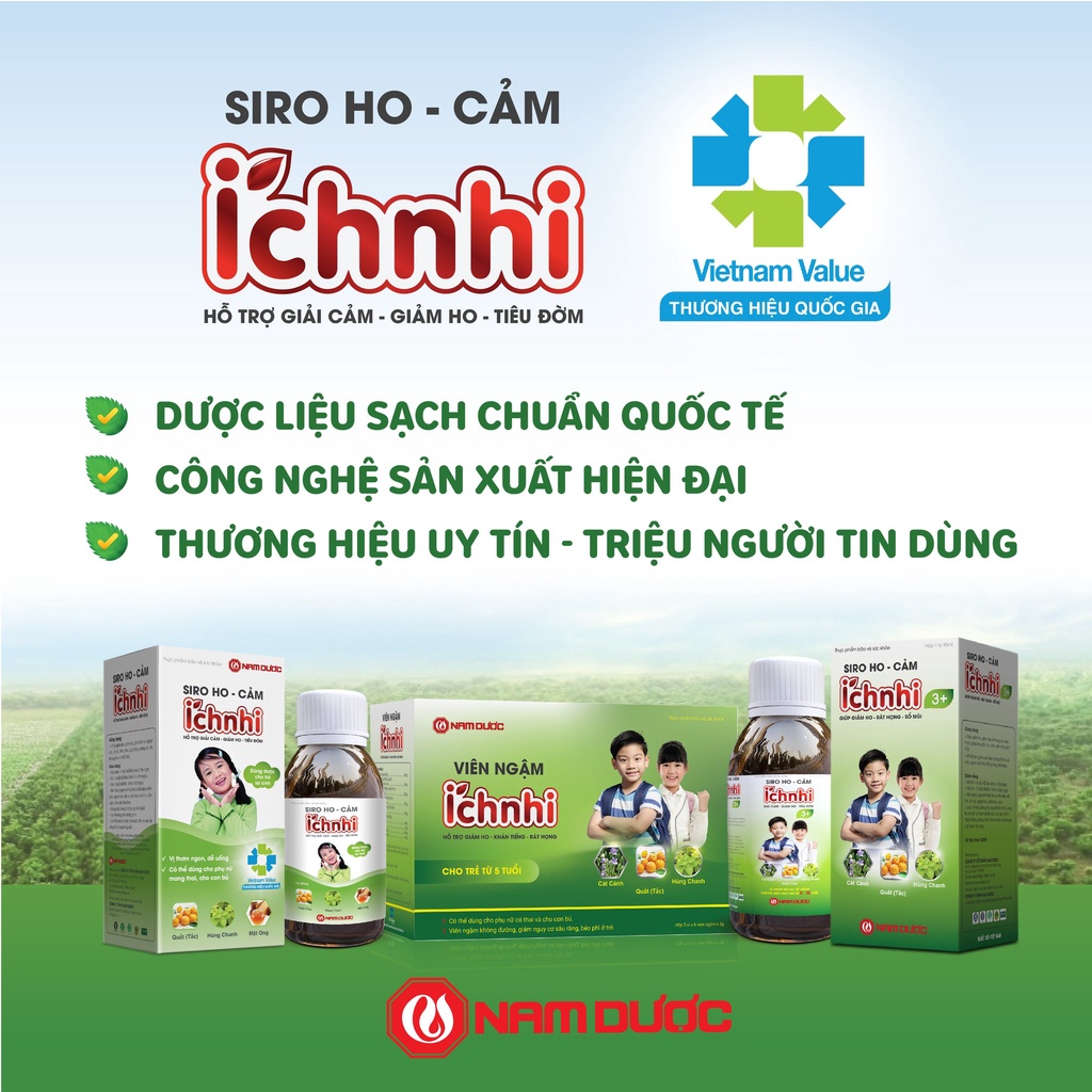 Viên ngậm Ích Nhi hộp 30 viên ngậm hỗ trợ giảm ho, đau họng, khàn tiếng cho trẻ em, phụ nữ có thai, cho con bú