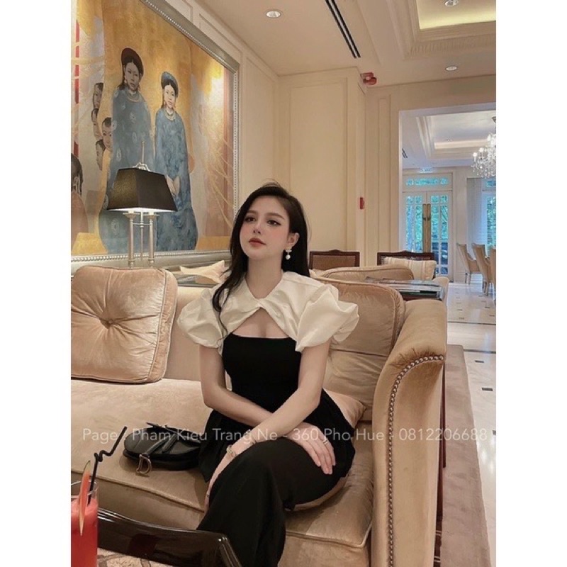 Áo Tacta Tay Phồng Thiết Kế Cao Cấp Xếp Li Hàng Chuẩn Đẹp Loại 1