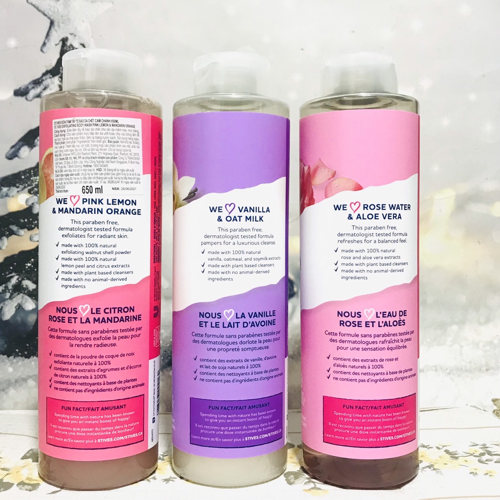 Sữa tắm ST. Ives Body Wash 650ml