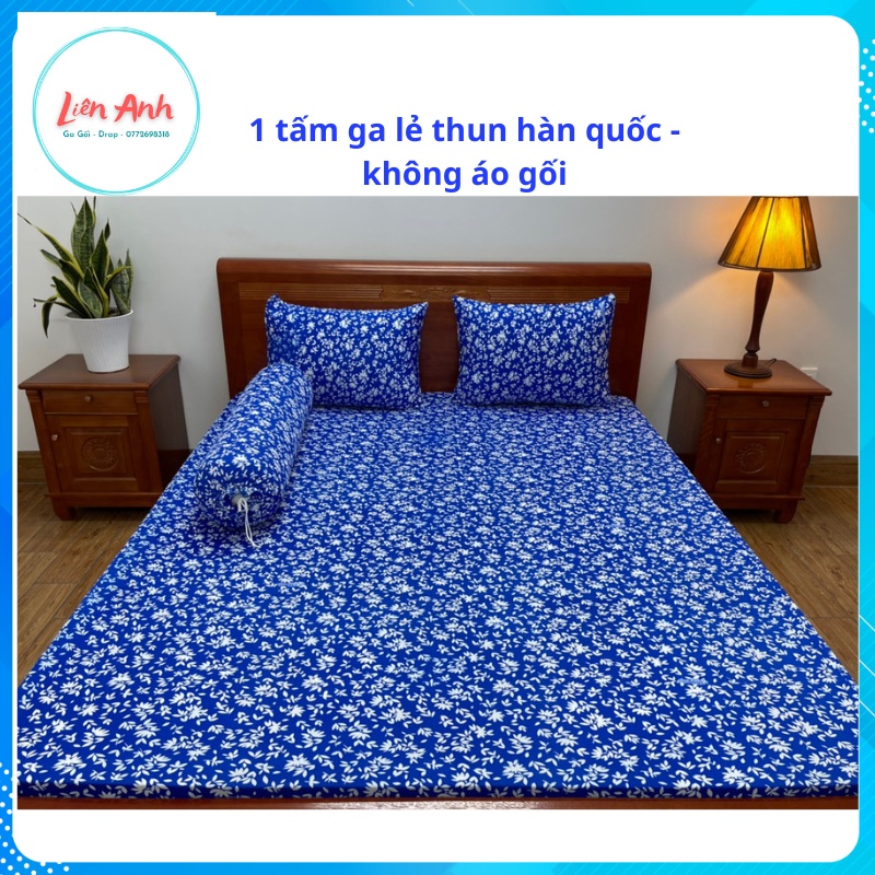 Ga giường lẻ thun lạnh hàn quốc in 3D mẫu mới- siêu đẹp