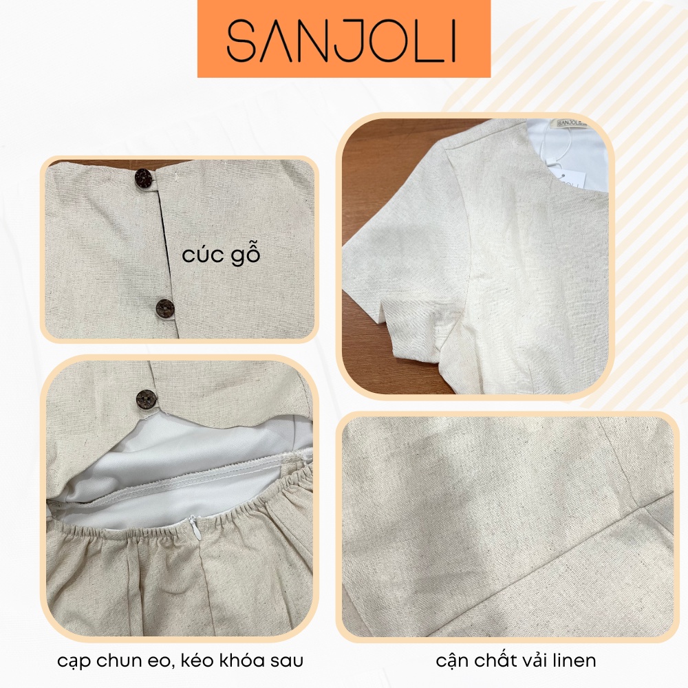 Đầm Body Nữ SANJOLI Váy Maxi Công Sở Dáng Dài Thiết Kế Hở Lưng Xẻ Tà Phong Cách Tiểu Thư Đi Dự Tiệc Sang Trọng VDE032 | BigBuy360 - bigbuy360.vn