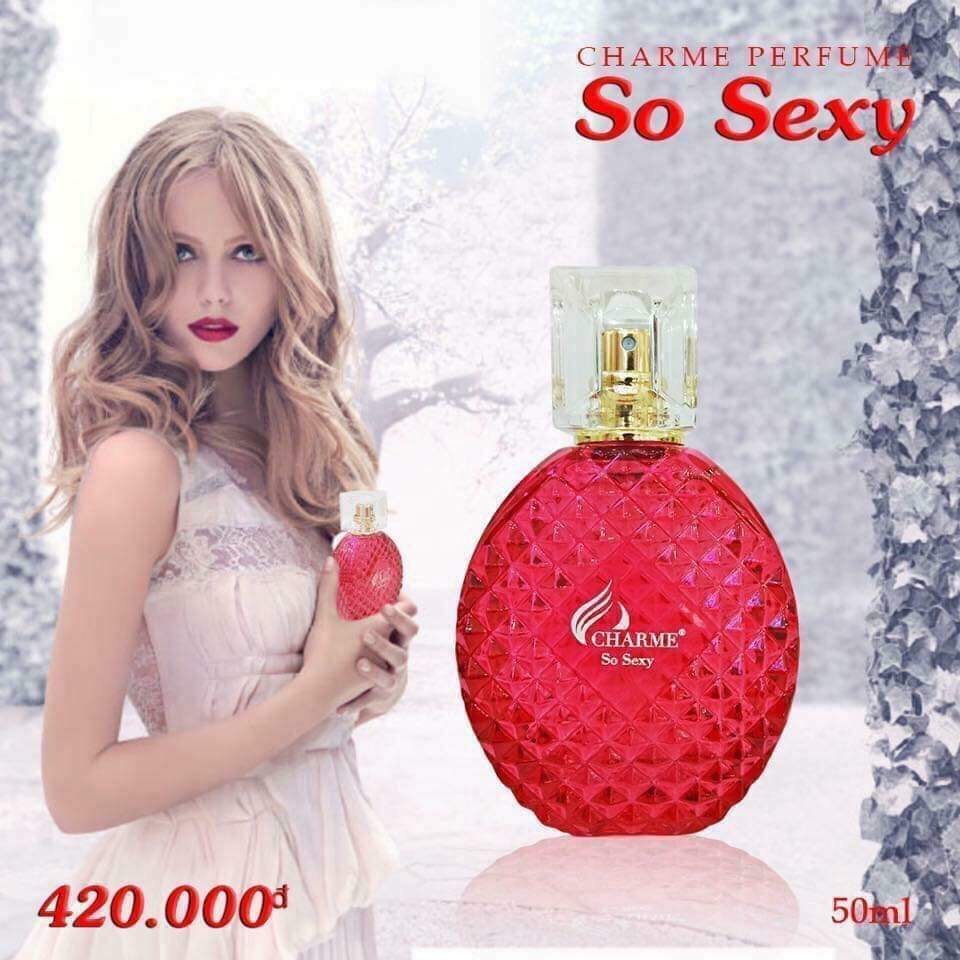 Nước hoa nữ thơm lâu Charme So Sexy quyến rũ nổi bật lôi cuốn 50ml