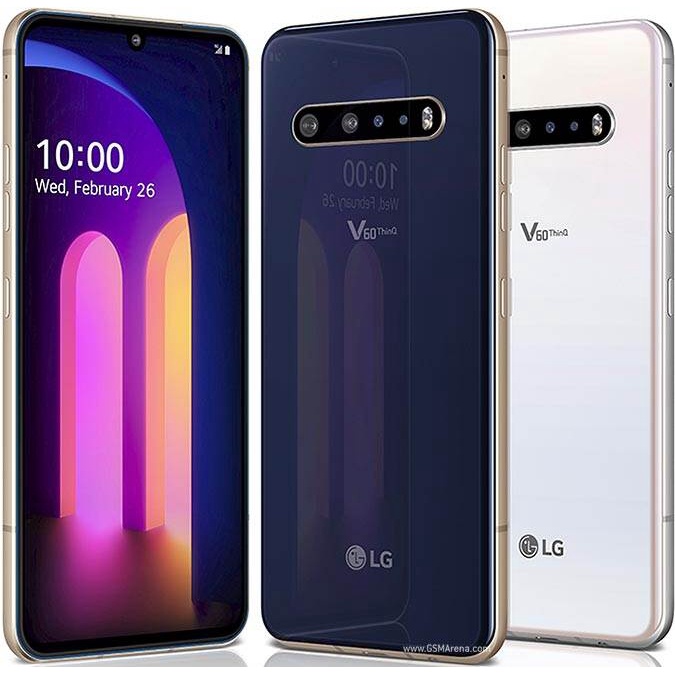 Điện thoại LG V60 Thinq 5G Ram 8GB Bộ nhớ 128 chip snap 865 cấu hình khủng