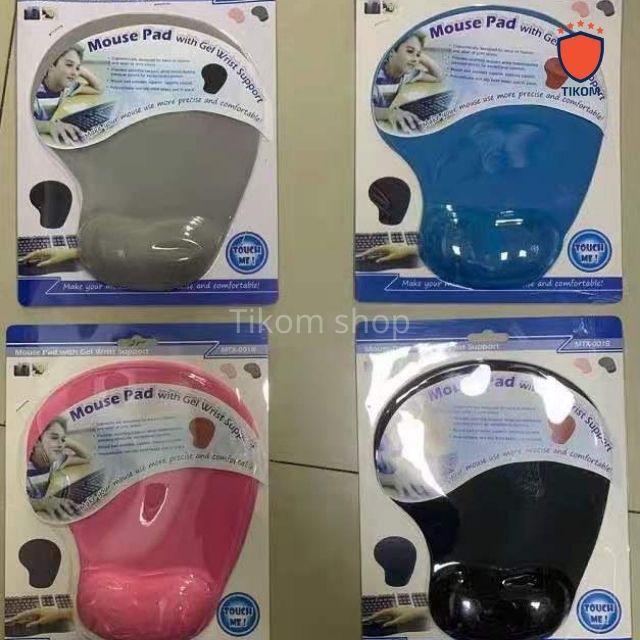 Lót Chuột / Bàn Di Chuột Đệm Silicon Chống Mỏi Cổ Tay, Mềm Êm, Chống Giật Cho Các Game Thủ