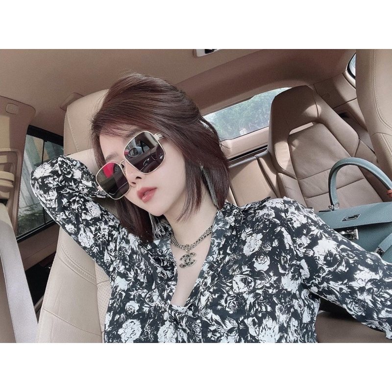 Kính râm nữ dáng vuông CDio cao cấp thơig trang - MS 1070