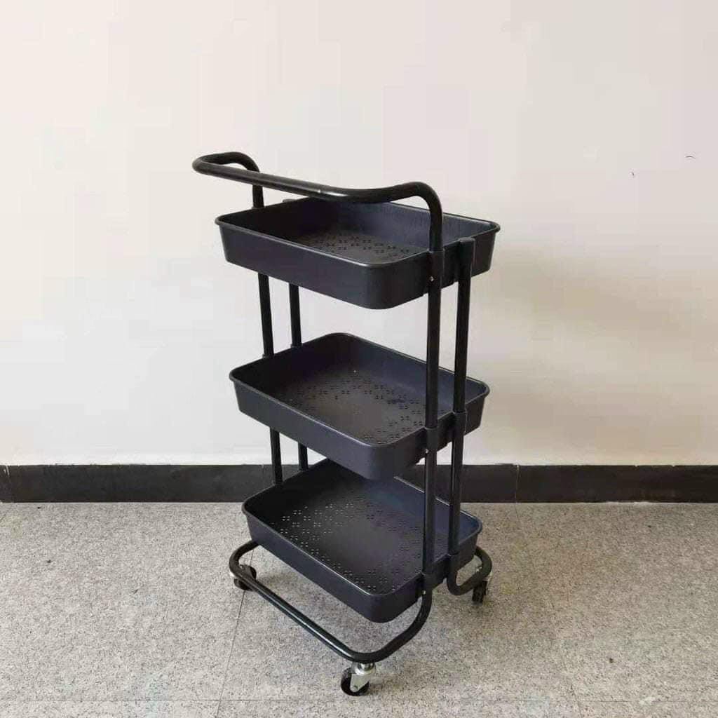 Xe Đẩy Kệ Spa 3 Tầng Chuyên Dụng Cho Spa, Phun Xăm Thẩm Mỹ