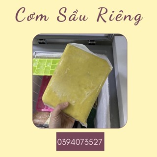 Cơm sầu riêng đông lạnh nguyên chất không pha bột 1kg