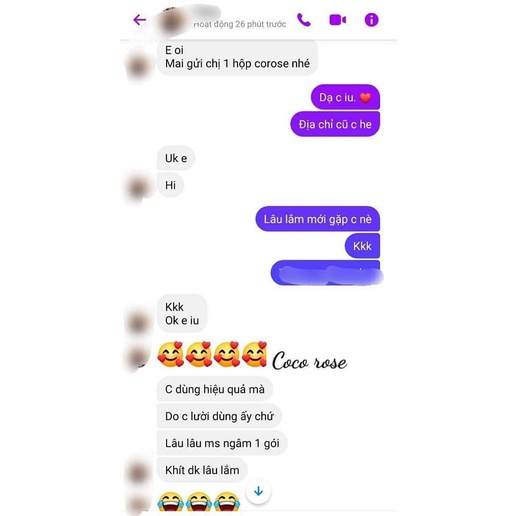 Bột Ngâm Xông Coco Rose Check Mã Vạch Đầy Đủ 10 gói