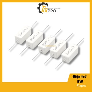 Điện trở 5W 47R chất lượng tốt (Túi 5 chiếc)