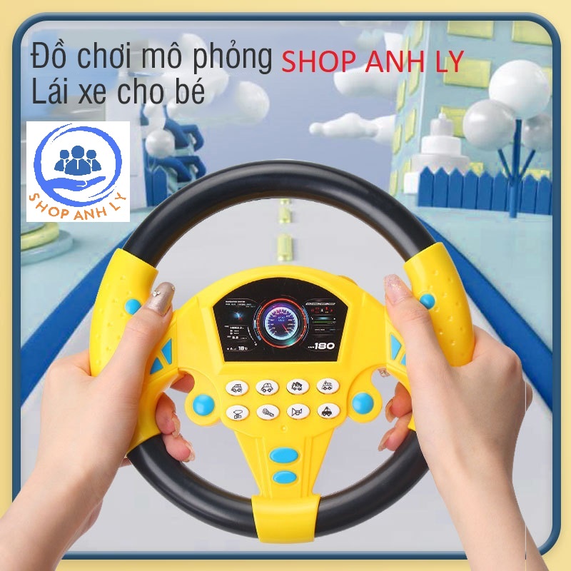 Đồ chơi vô lăng phát nhạc cho bé