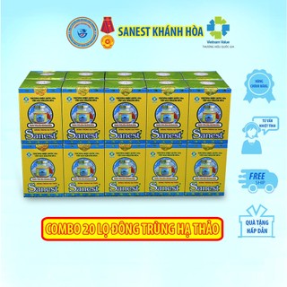 Nước Yến sào Khánh Hòa Sanest Đông Trùng Hạ Thảo