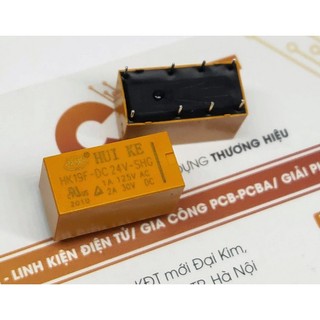 Huike relay 2a 1a 24v 3v 5v 9v 12v hk19f-dc24v-shg
