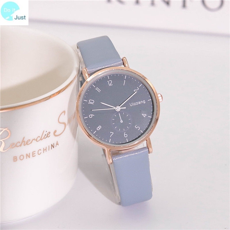 Đồng Hồ Đeo Tay Kiểu Dáng Đơn Giản Sang Trọng Chống Thấm Nước Dành Cho Nữ