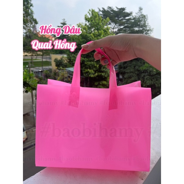 [1kg] Túi Ép Quai Ngang Đựng Hàng Cao Cấp 30x30 (Nhận In Logo Thương Hiệu)