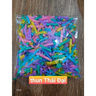 [HCM] THUN CỘT TÓC ĐEN VÀ NHIỀU MÀU ĐỦ SIZE (100 gr)