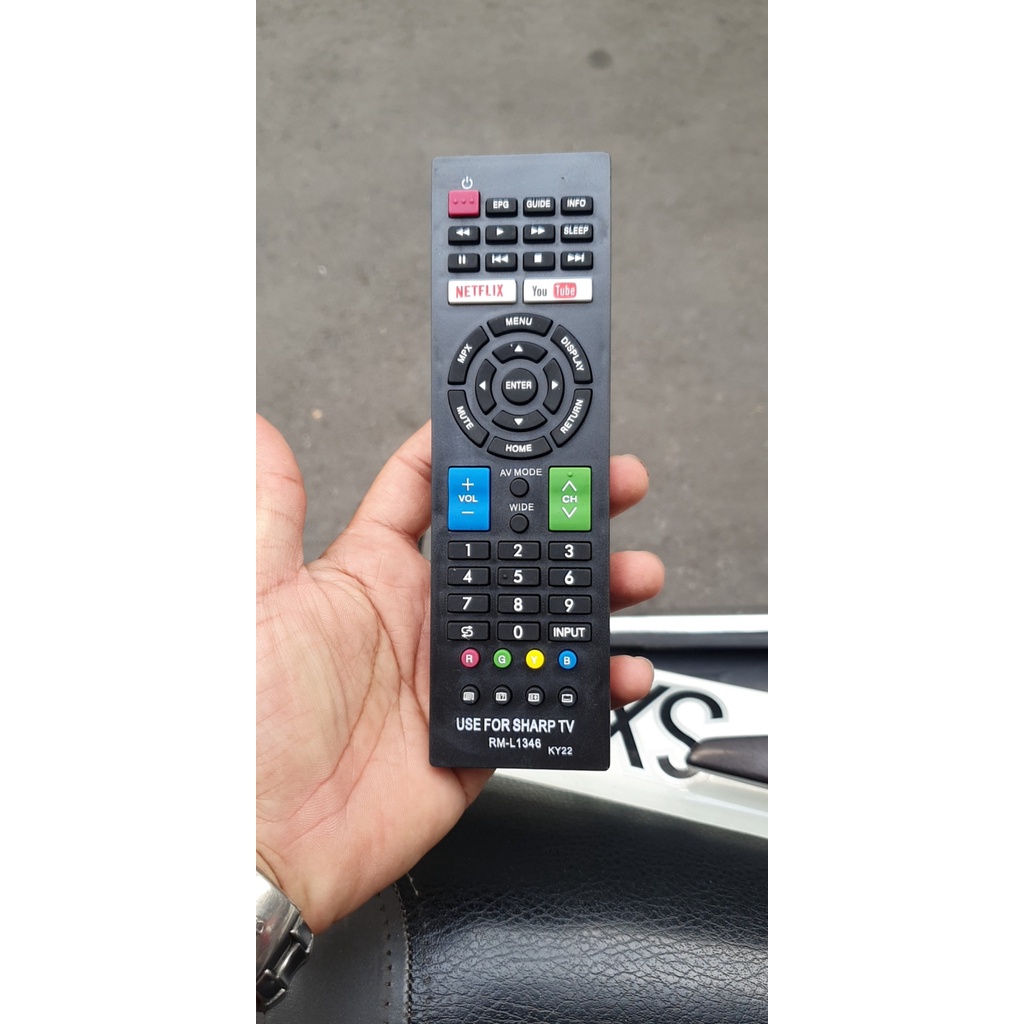 REMOTE SHARP LCD ĐA NĂNG