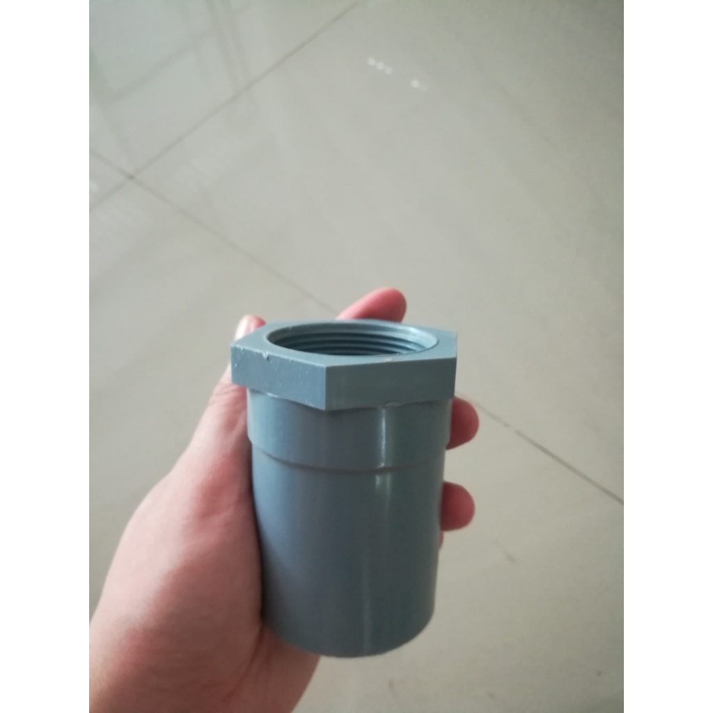 NỐI RĂNG TRONG 42, 49, 60mm BÌNH MINH, NỐI ỐNG NHỰA PVC, PHỤ KIỆN ỐNG NƯỚC BÌNH MINH