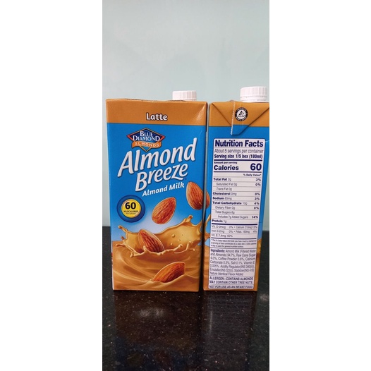 Sữa Hạnh Nhân Latte Almond Breeze Almond Milk Latte 946ml-Expiry date 08