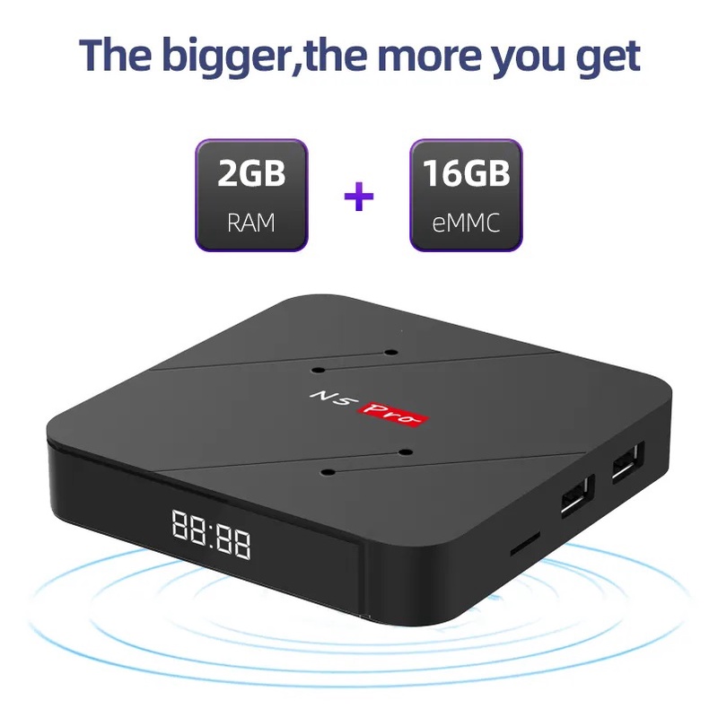 Tivi Box Magicsee N5 Pro Android TV 11 RAM 2GB + 16GB Wifi Kép Bluetooth