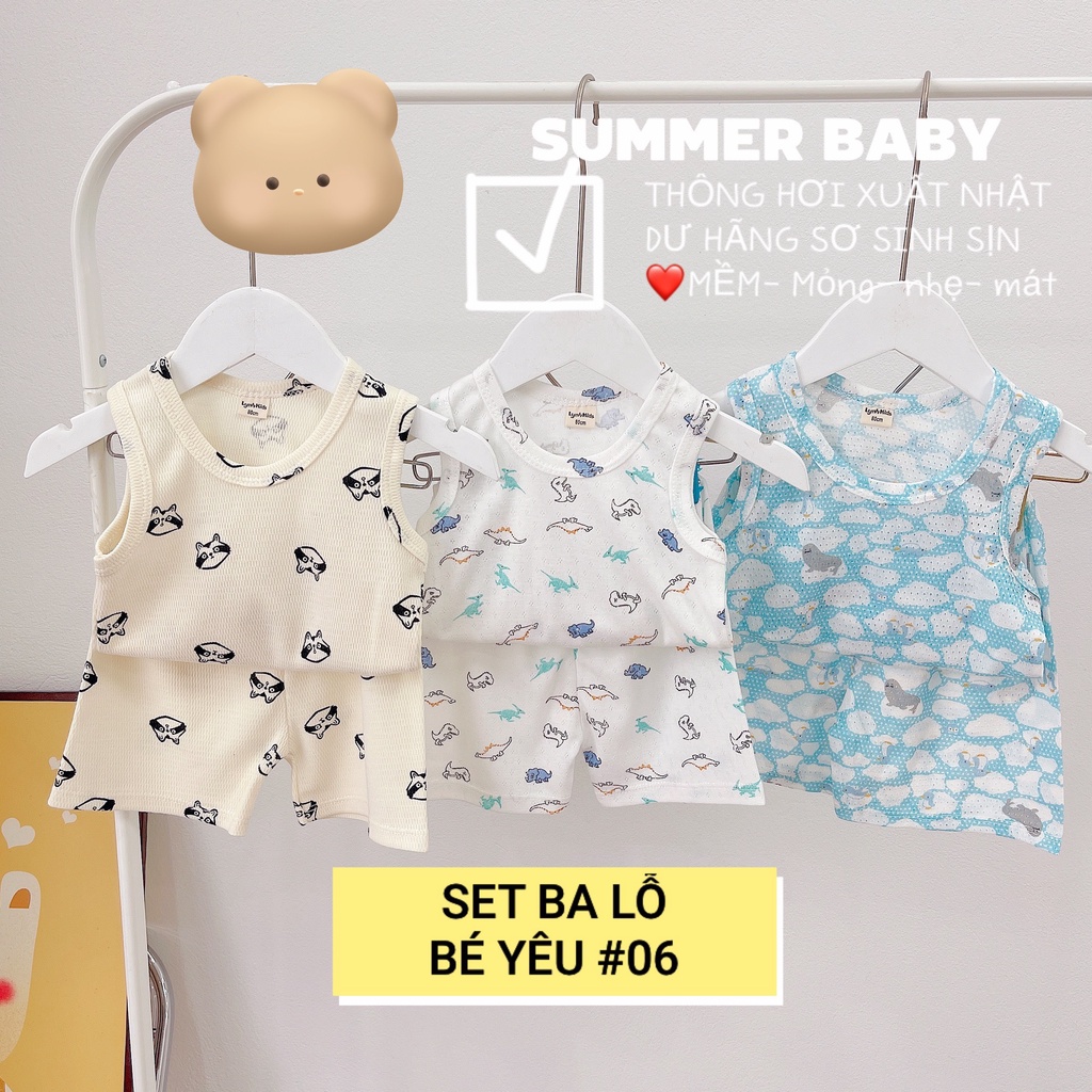 TL11- Set thông hơi xuất Nhật cho bé trai