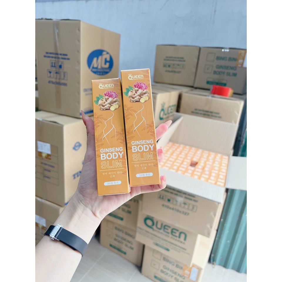 Sủi Gừng Giúp Giảm cân, Giảm mỡ, cho vòng eo thon và săn chắc hộp 20 viên