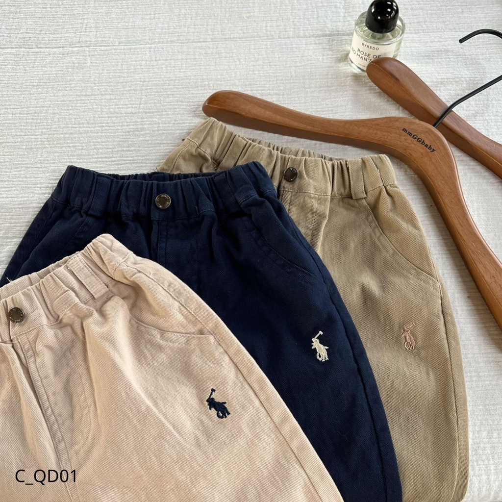 Quần dài bé trai , quần kaki trẻ em cho bé hàng qccc 1:1 Embes Kids 11kg đến 32kg