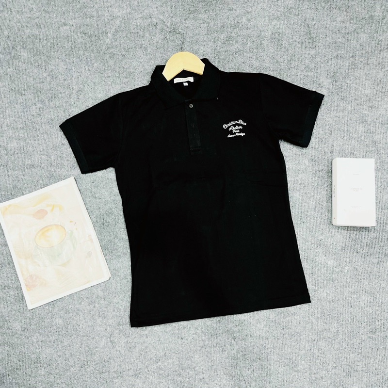 Áo polo nam cao cấp, áo thun vải cotton không xù lông in hình form chuẩn kiểu Hàn Quốc