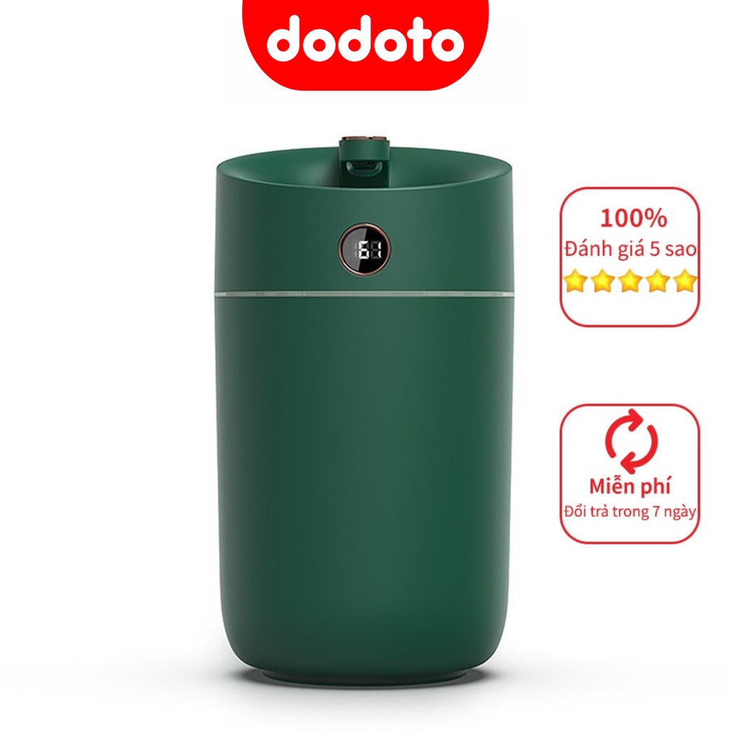 Máy tạo độ ẩm không khí dung tích 3L, 2 vòi phun, công suất 180ml/h - Kikishop
