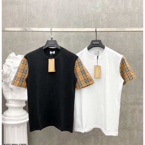 Áo Phông Tay Kẻ Vàng BBR cho Nam Nữ Unisex - Áo Phông Nam BBR Siêu Hot