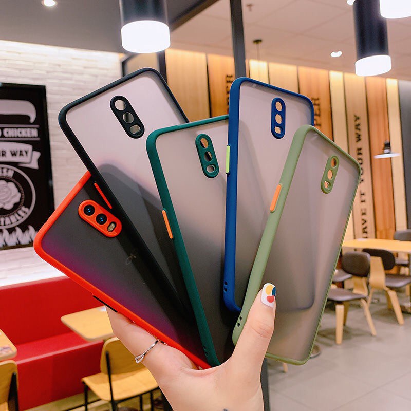 Ốp điện thoại trong suốt nhám chống sốc thời trang cho Realme 11 10 Pro Plus PRO+ 5G 4G 2023