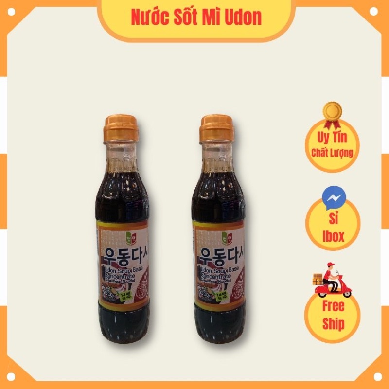 Nước sốt mì Udon chai 430ml