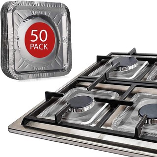 Sét 10 Tấm bạc lót bếp ga tròn.