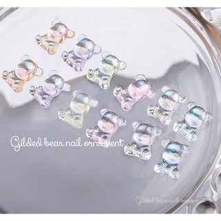 Set 50 Charm Gấu Mix Màu
