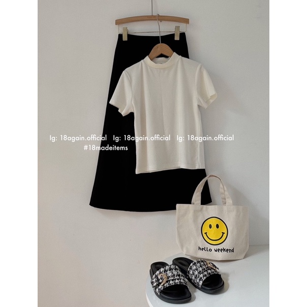 Chân váy suông dài Katy 18made ✿ 𝐁𝐲 𝐄𝐢𝐠𝐡𝐭𝐞𝐞𝐧 𝐀𝐠𝐚𝐢𝐧