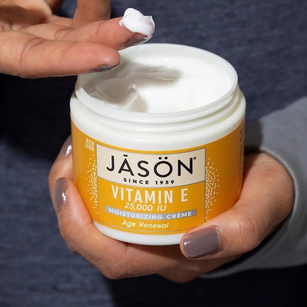 Kem dưỡng ẩm JASON Vitamin E 25 000 IU Moisturizing Creme 113g