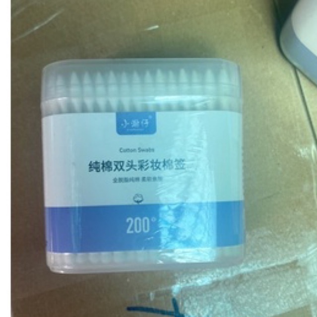 Tăm  bông ngoáy tai người lớn 2 đầu tròn và xoắn vệ sinh tai mũi