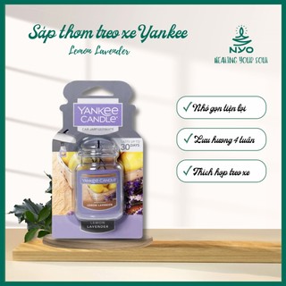 Sáp thơm treo xe hương Chanh Oải Hương – Lemon Lavender – Yankee Candle