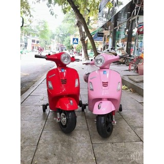 Xe máy điện trẻ em Vespa Q68 phong cách Ytalia đẳng cấp